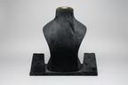 Suede Fiber Body Neck With Earring