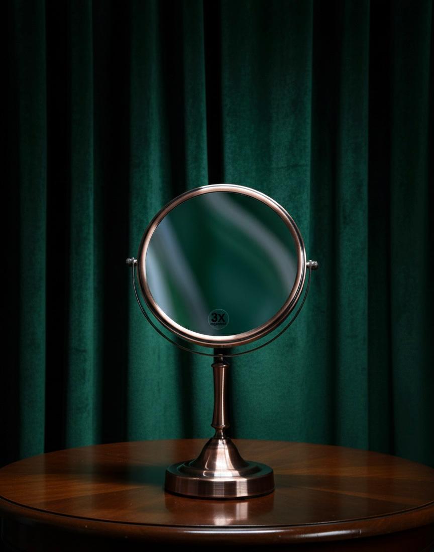 Aura Brass Mirror