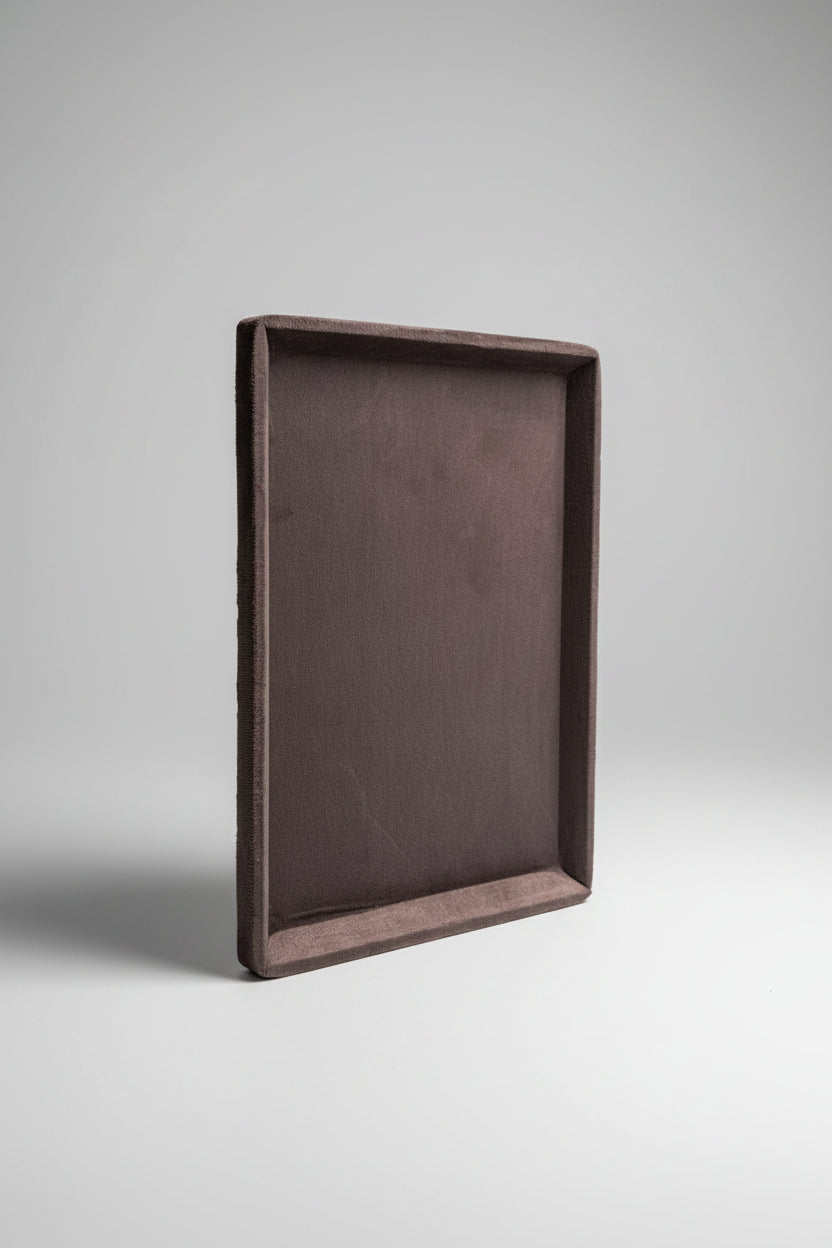 Suede Service Tray (Pack of 2)
