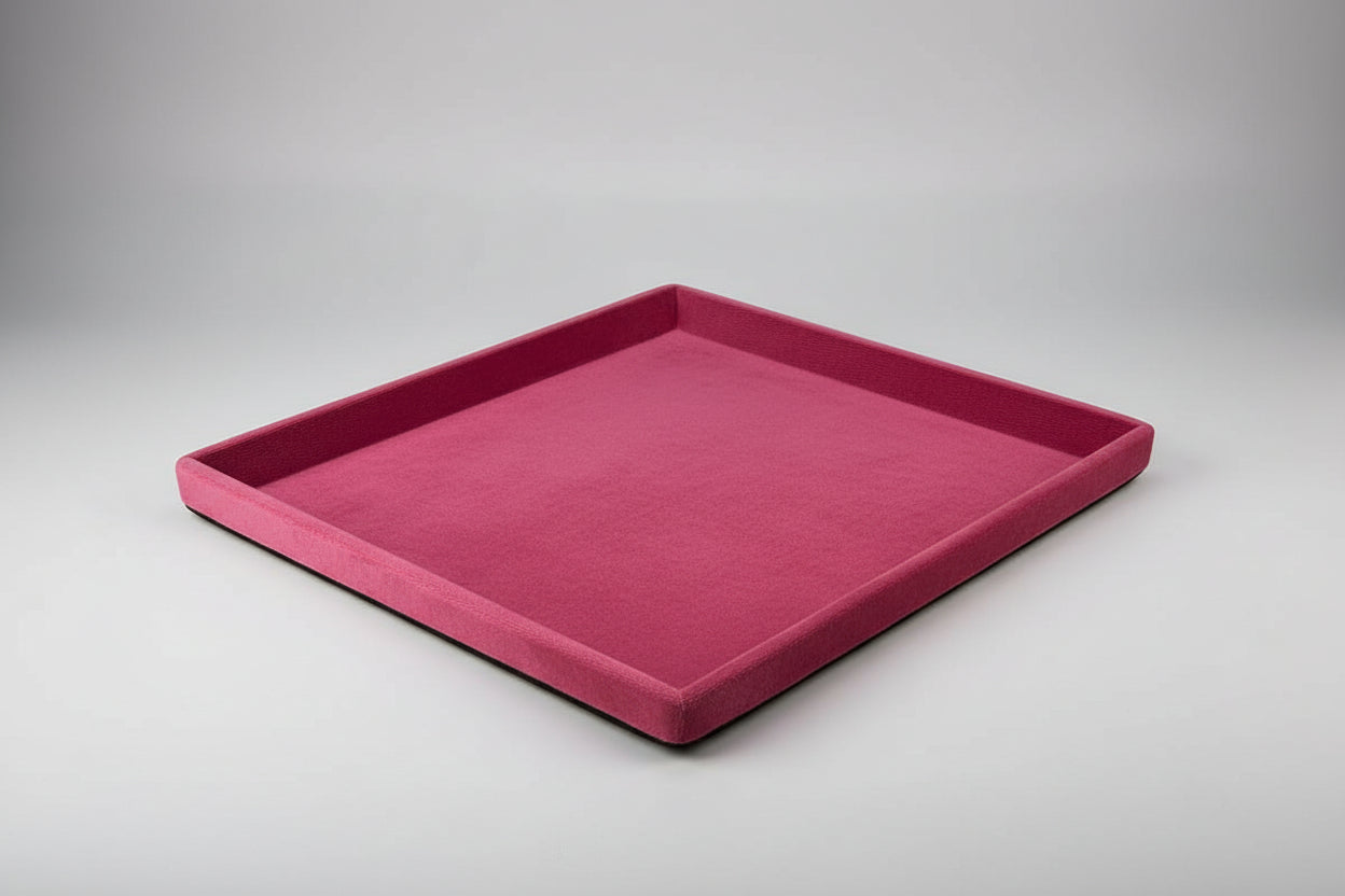 Suede Service Tray (Pack of 2)