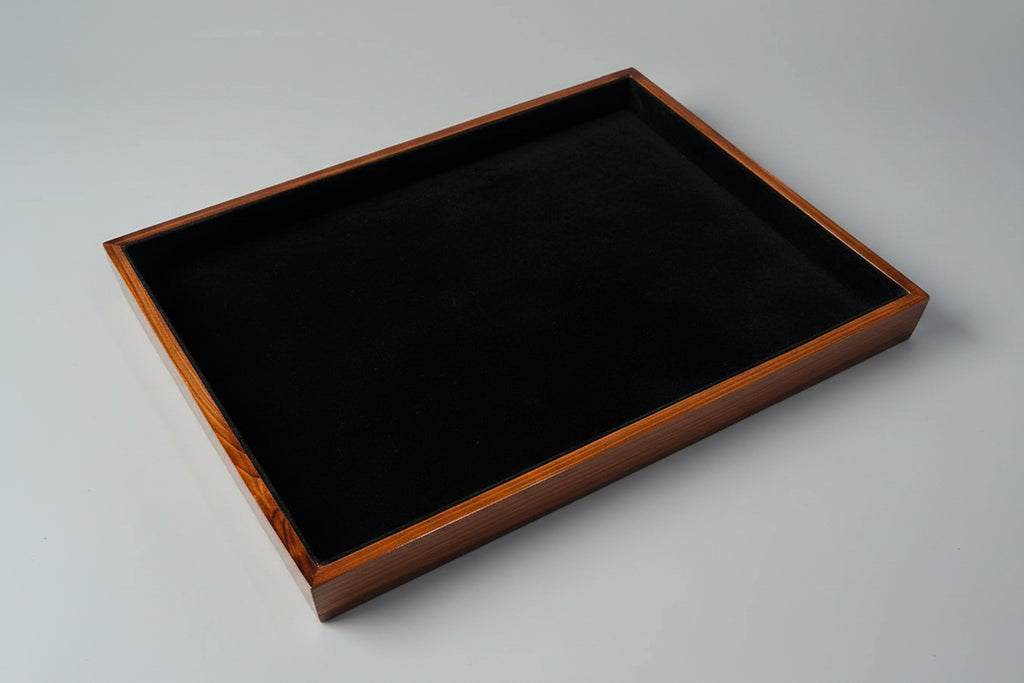 Wooden Polish Service Tray (Pack of 2)