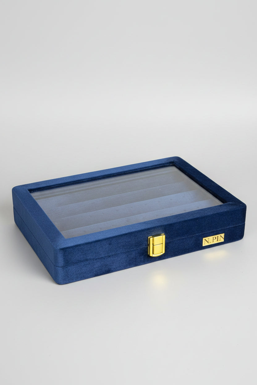 Suede Transparent Stock Box Nosepin