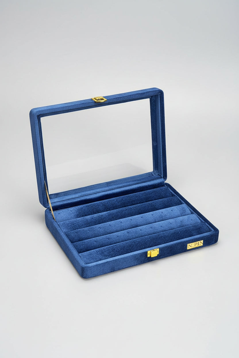 Suede Transparent Stock Box Nosepin