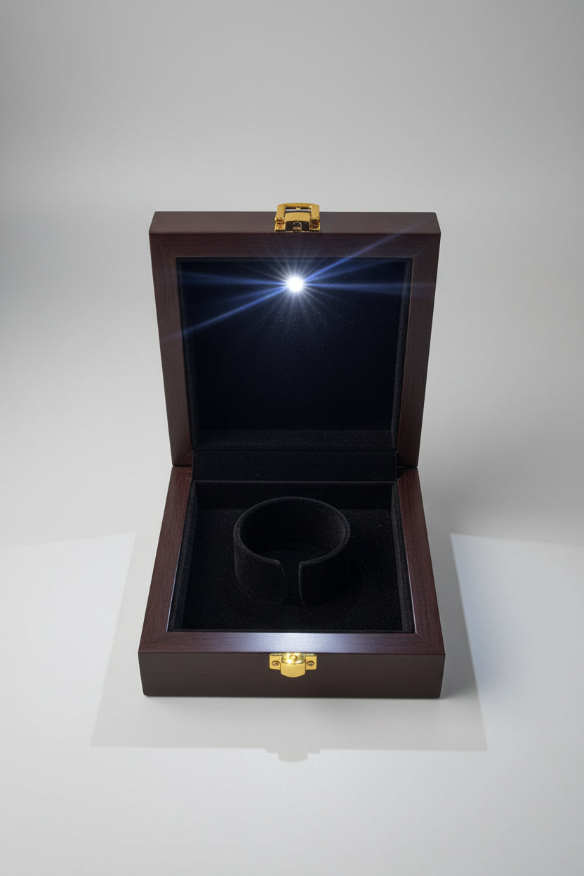 Single Bangle Wooden Led