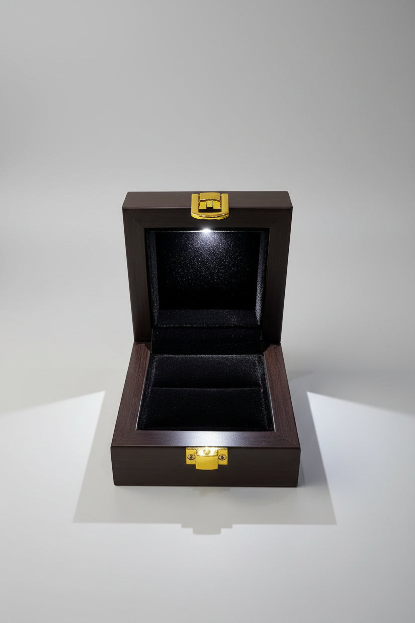 Ring Wooden Led