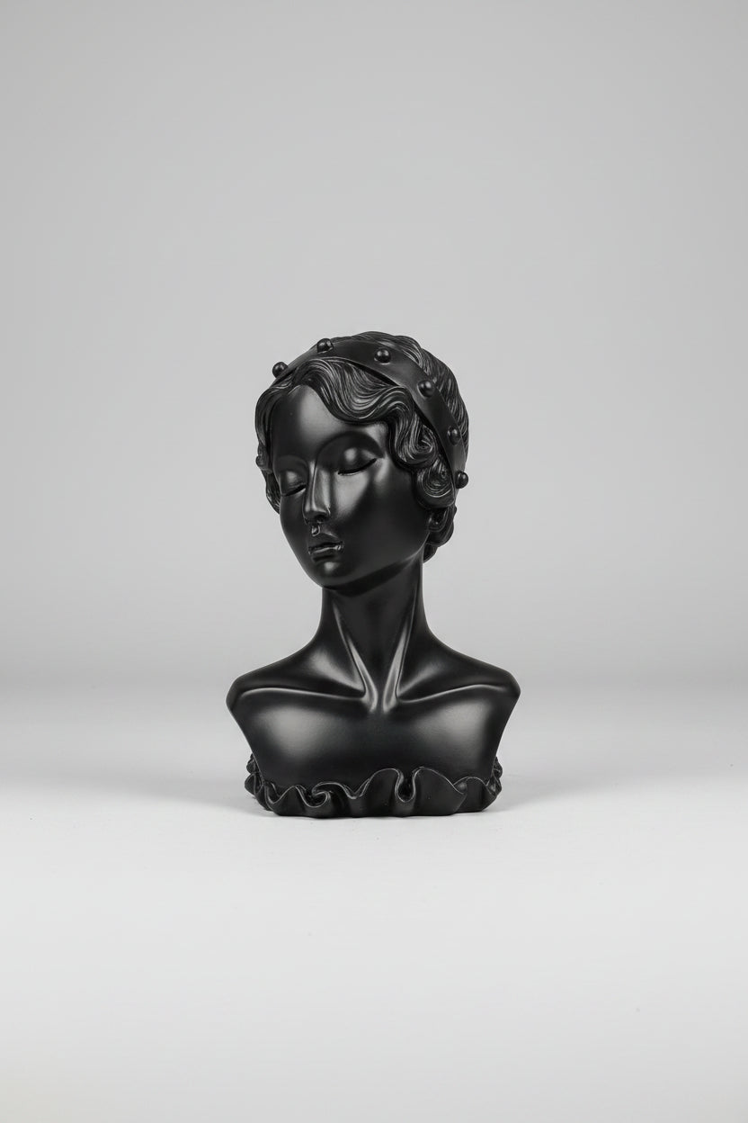 Matte Black Necklace Stand