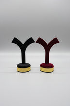 Earring stand suede