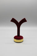 Earring stand suede