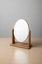 Wooden  Mirror (Oval)