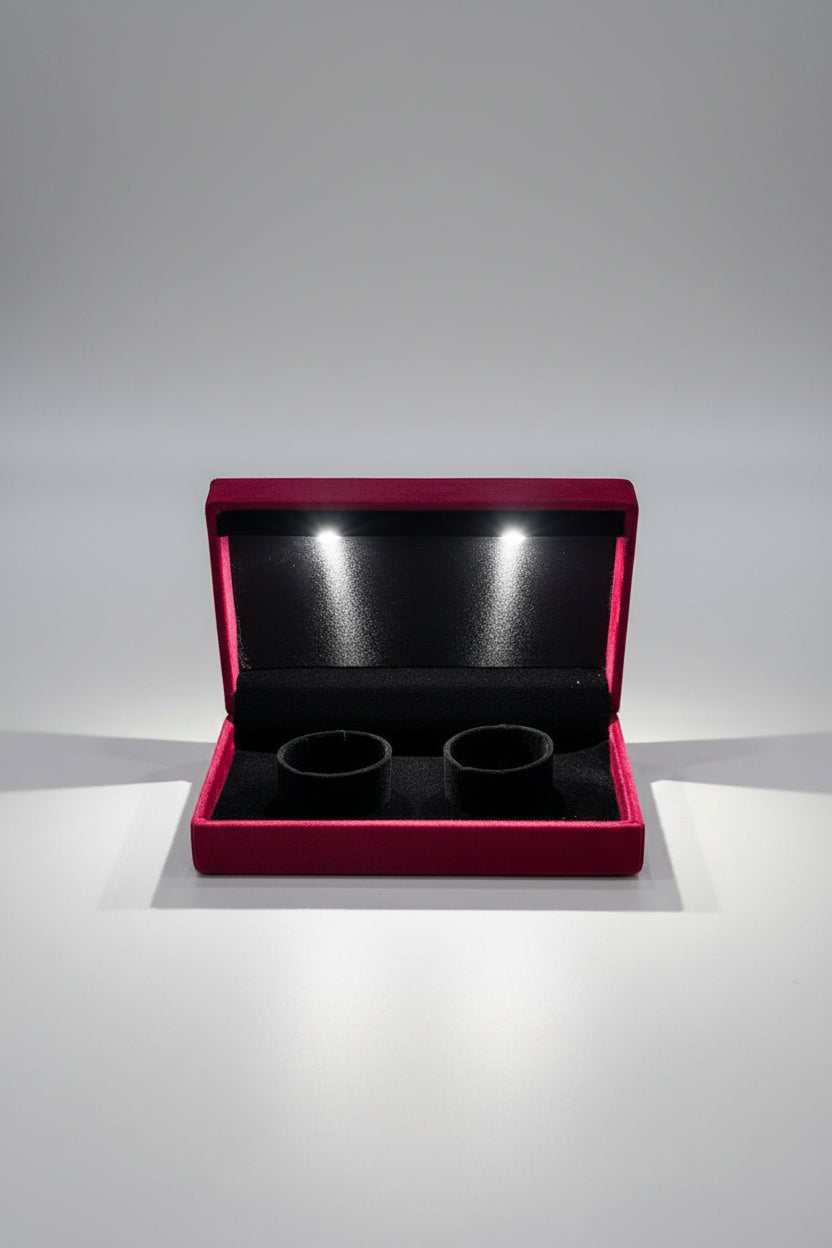 Double Bangle Suede Led (pack of 3)