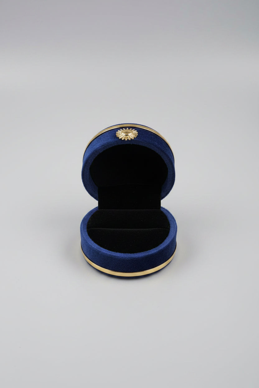 Round Suede Ring (pack of 12)