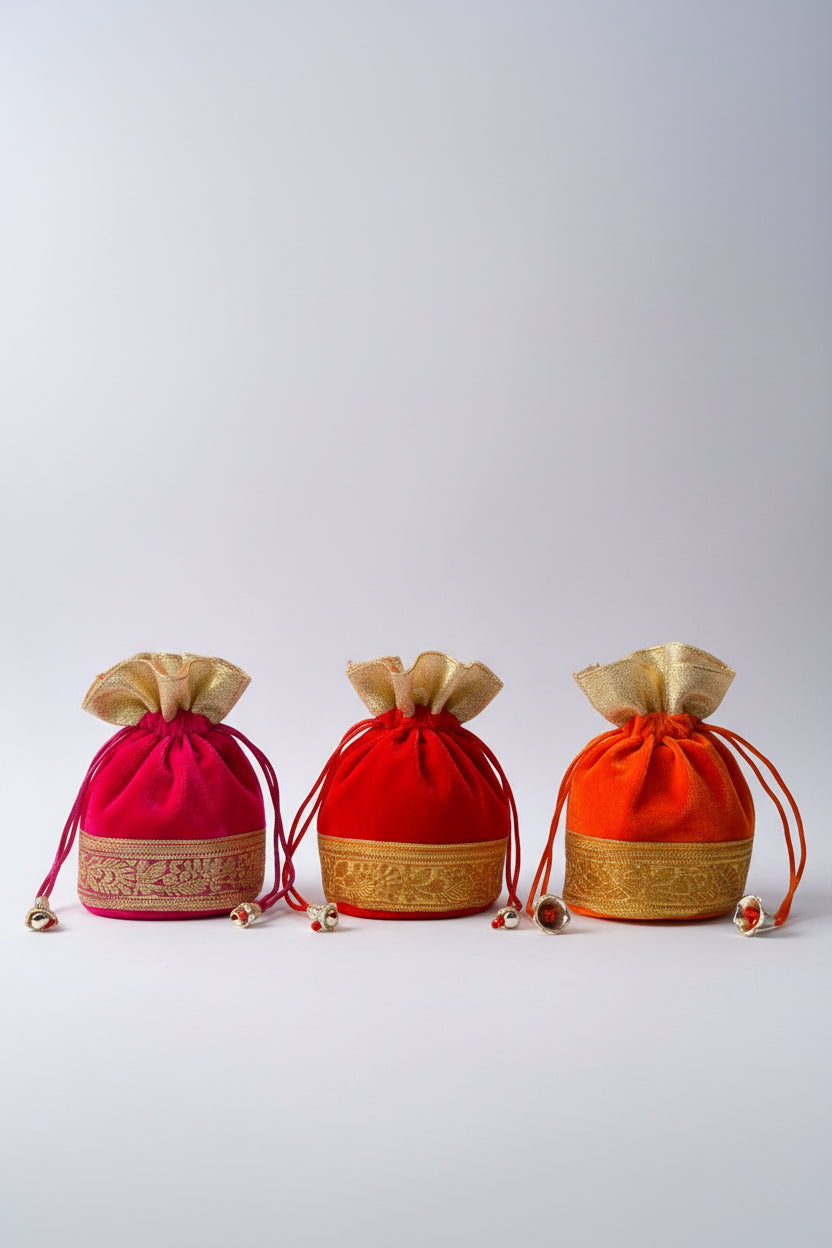Velvet Potli (pack of 50)