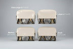 4pcs set purse gray (pack of 25)